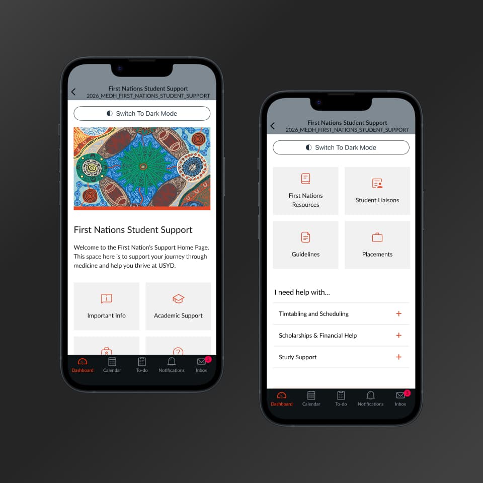 USYD first nations support preview